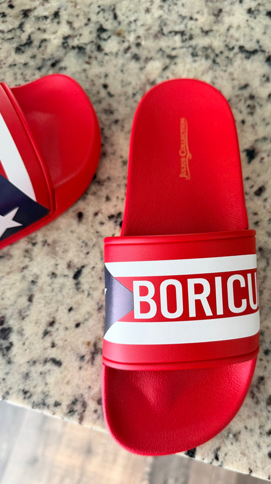 Boricua Red Signature Slides