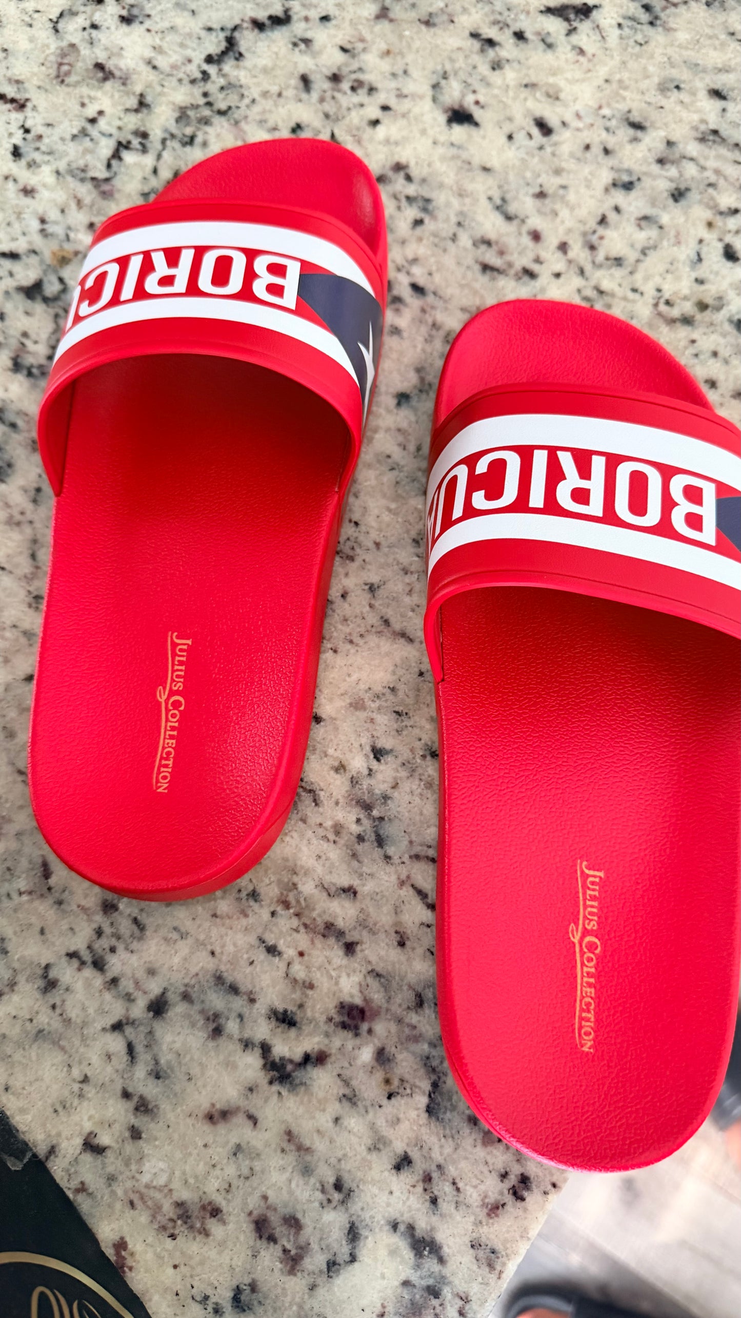 Boricua Red Signature Slides