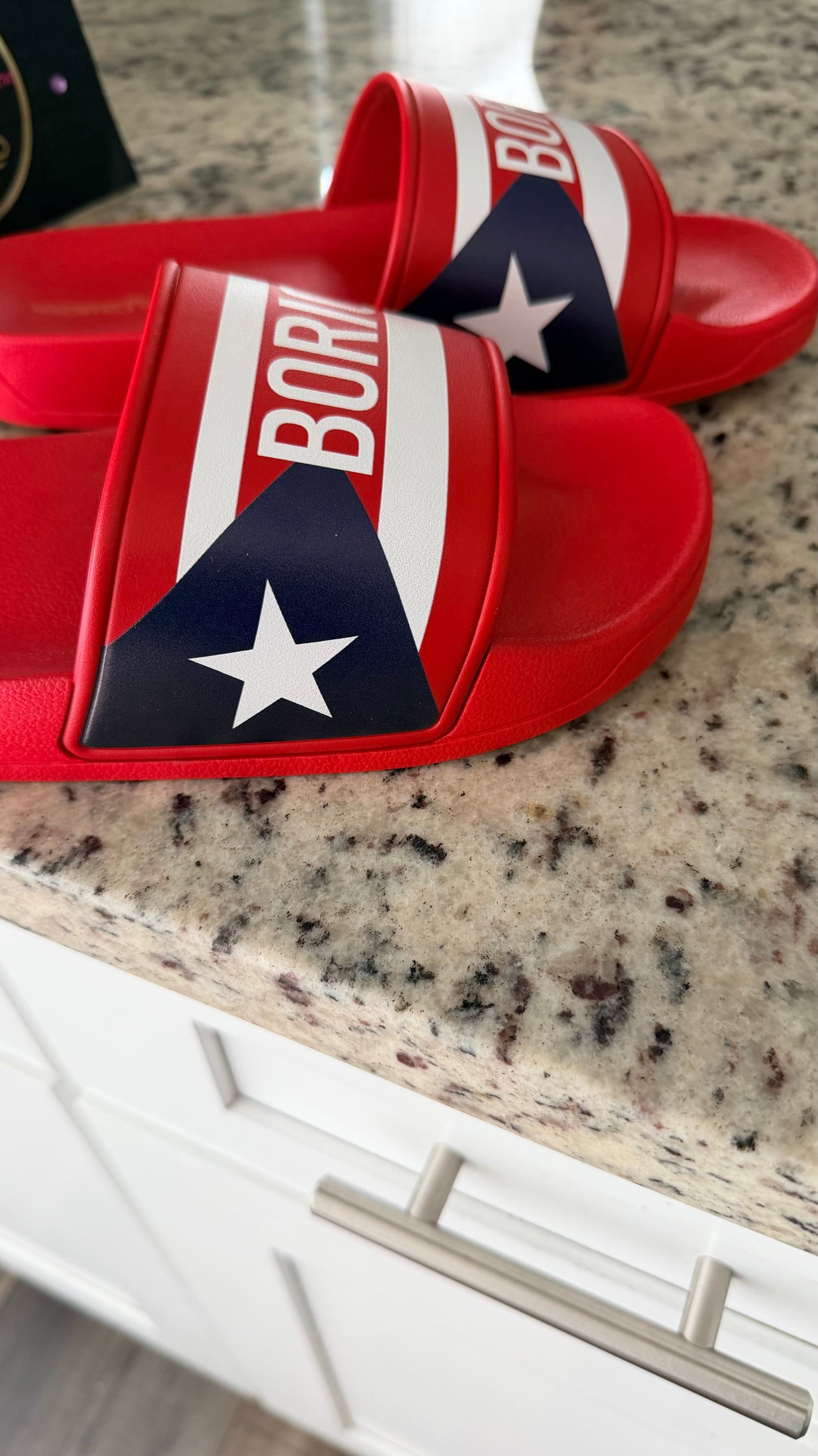 Boricua Red Signature Slides