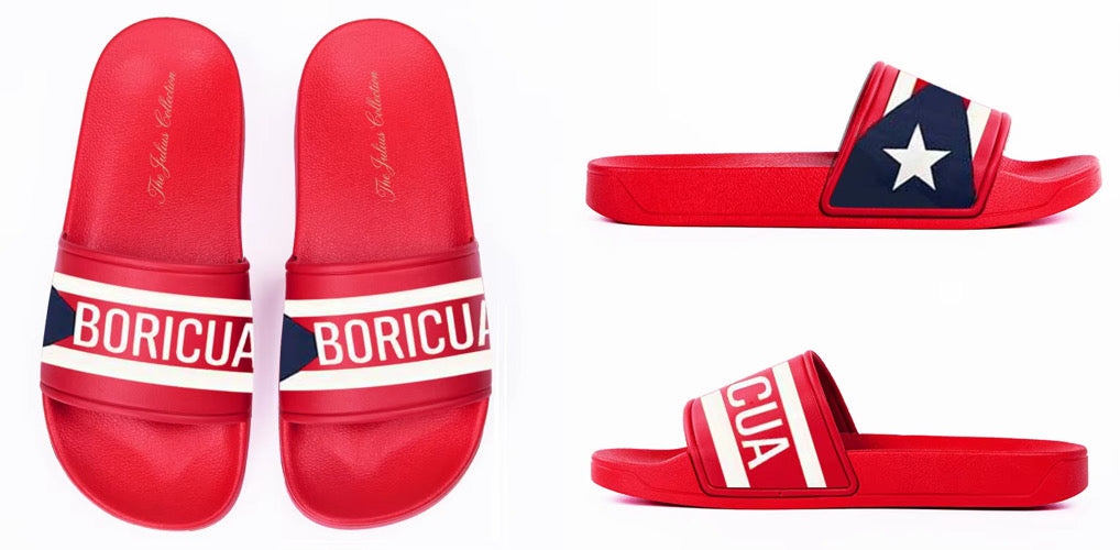 Boricua Red Signature Slides