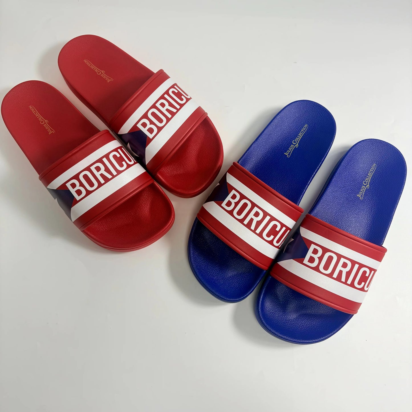 Boricua Blue Signature Slides