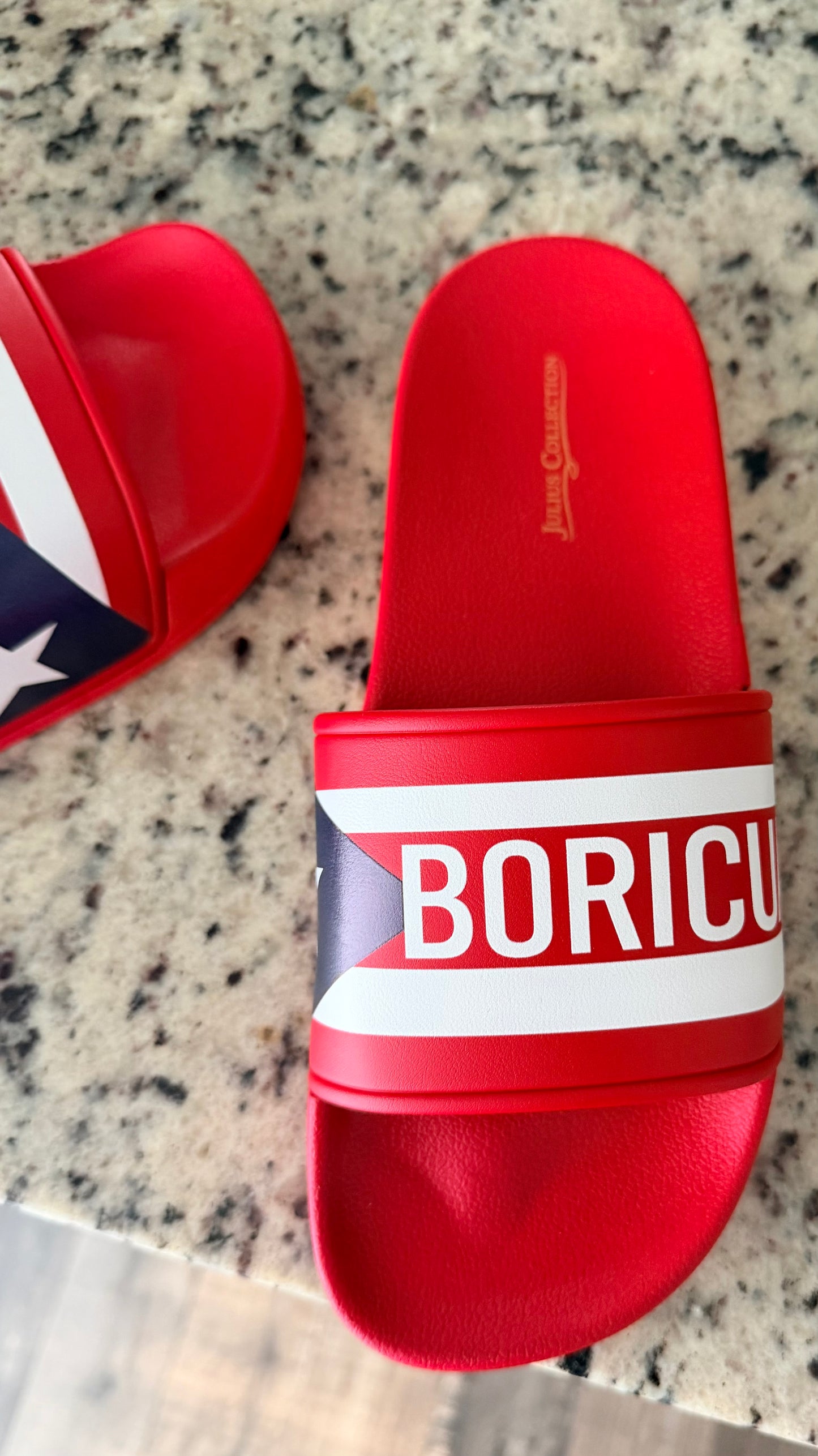 Boricua Red Signature Slides